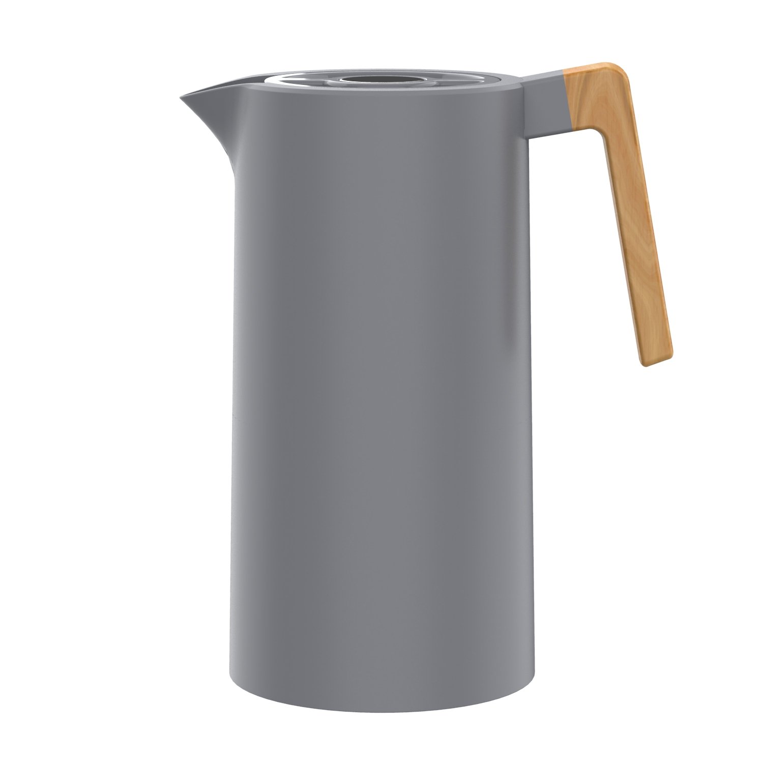 New Coffee Thermos S/S Elegant Vacuum Coffee Pot Customized 1.0L Keep Drinks Hot and Cold Vacuum Flask Easy to Use and Clean