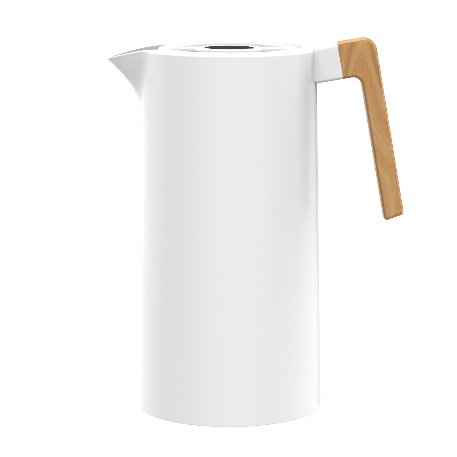 New Coffee Thermos S/S Elegant Vacuum Coffee Pot Customized 1.0L Keep Drinks Hot and Cold Vacuum Flask Easy to Use and Clean