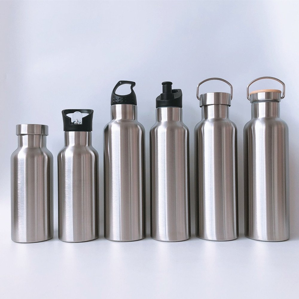 2020 Double Wall Stainless Steel Travel Type Thermos Vacuum Water Bottle Water Bottles Flask With Custom Logo