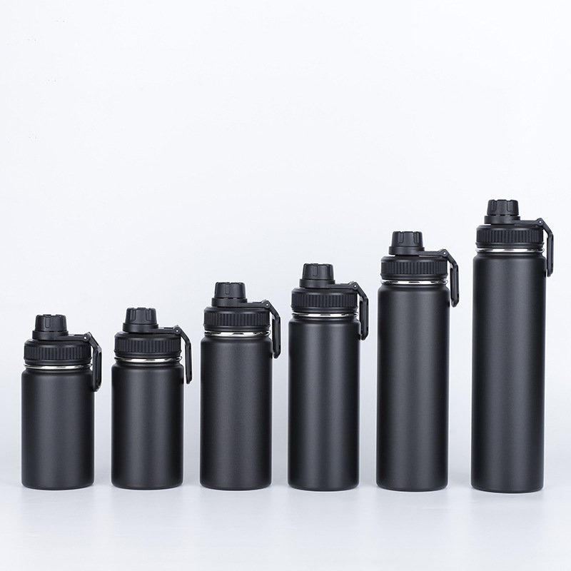 Wholesale stainless steel 18oz 32oz outdoor sports vacuum insulated travel water flask stainless steel thermal bottle