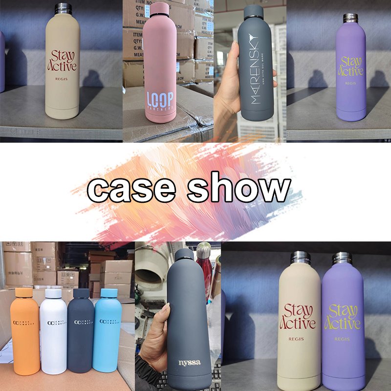 TY 350ml/500ml/750ml Double wall Stainless Steel Insulated Water Bottle Vacuum Flask thermoses sports bottle
