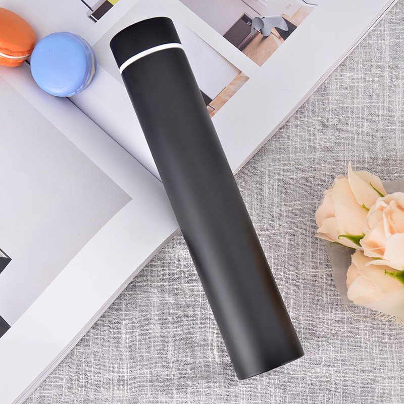 2024 New Design Long Thin 260ml double wall thermos bottle insulated water bottle vacuum flask