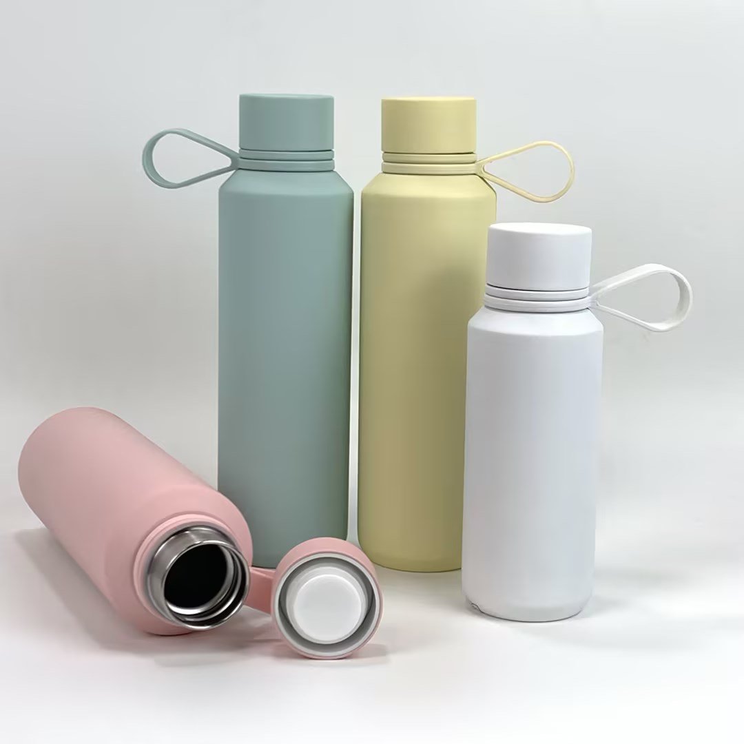 Hot sale 360ml 600 ml Stainless Steel Double Wall Outdoor Tour Camping Mugs Sports Water Bottle