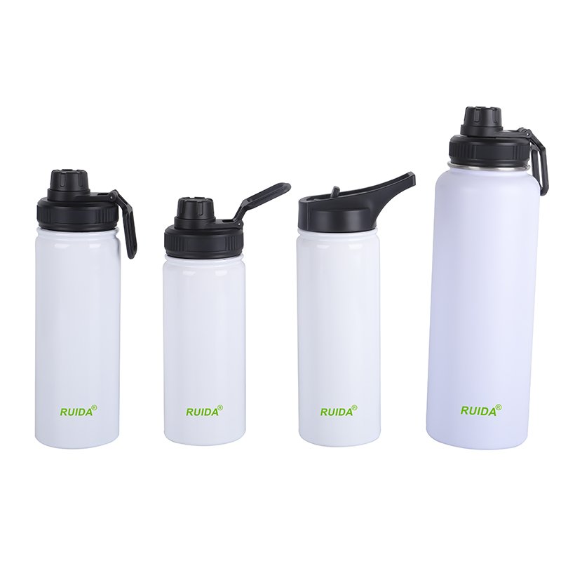 Customized Wide Mouth Vacuum Flask Water Bottle 18oz 32oz 40oz Sublimation Flask Thermal With Leak Proof Lid
