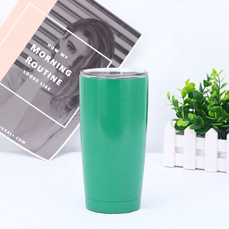 Wholesale 20oz Double Wall Vacuum Insulated Travel Mugs Stainless Steel Tumbler Wine Water Bottle 20 oz stainless steel tumbler