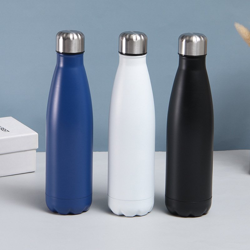 Customized Colors 17oz Vacuum Flask Thermo Double Walled Stainless Steel Insulate Water Bottle logo