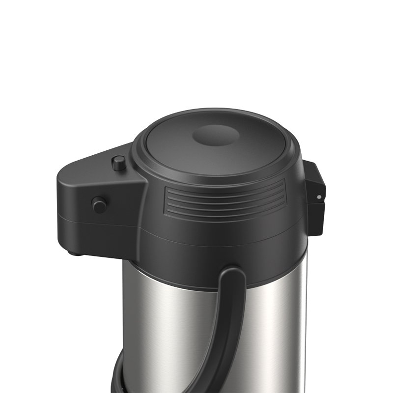 day days vacuum flask China Wholesale Pump Coffee Pot Metal Body thermal jug vacuum flask