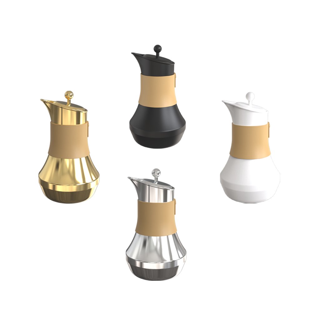 Luxury Food Grade Tea And Coffee Thermos 304 Stainless Steel Thermal Vacuum Flasks Dallah Arabic Pot