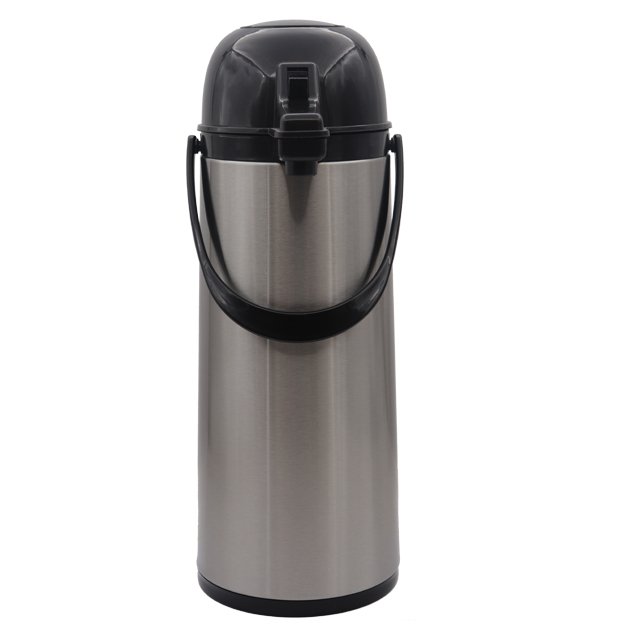 South America Market Hot Sales White Glass Liner Vacuum Flasks Thermoses Bile Pressure Bottle Digital Flask