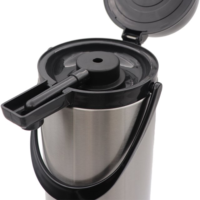 South America Market Hot Sales White Glass Liner Vacuum Flasks Thermoses Bile Pressure Bottle Digital Flask