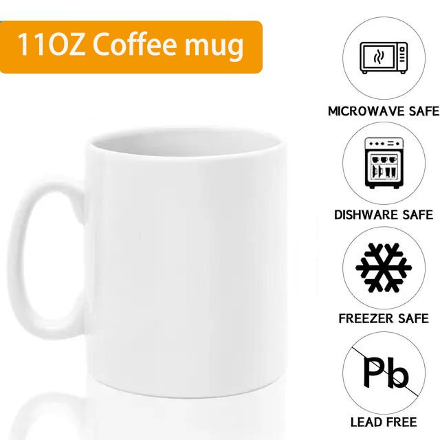 hotsales factory blank tea cup taza gift Custom Logo Coffee Ceramic Blank Sublimation Cheap Plain White Coffee Mug