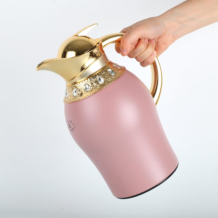 2024 MAY FLOWER New Arrive Luxury Arabic Flask for Coffee Vacuum Flask glass refill with diamond