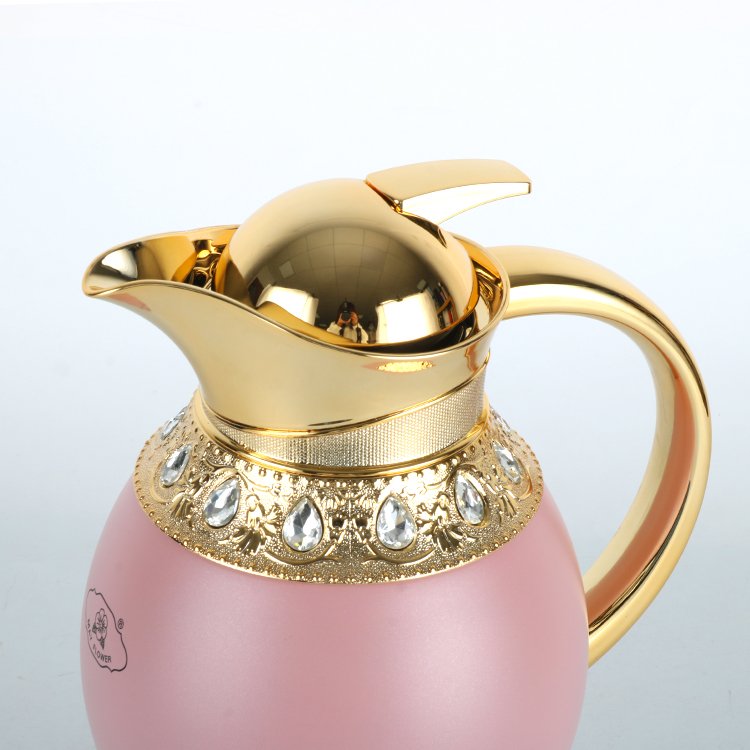 2024 MAY FLOWER New Arrive Luxury Arabic Flask for Coffee Vacuum Flask glass refill with diamond