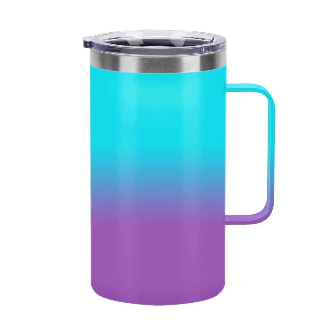 Customized Double Walled Vacuum Insulated Travel Coffee Mug Stainless Steel Stackable Sublimation Tumbler Cup