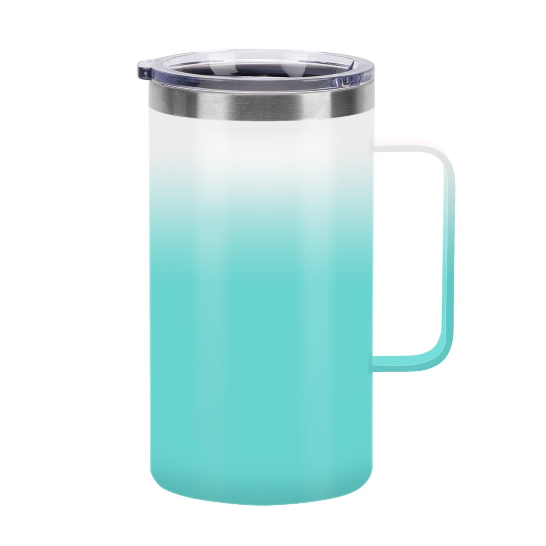 Customized Double Walled Vacuum Insulated Travel Coffee Mug Stainless Steel Stackable Sublimation Tumbler Cup