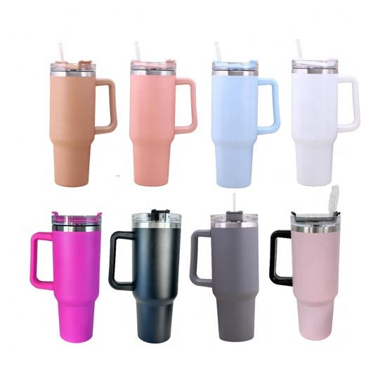40oz Stainless Steel Coffee Tumbler Thermos Vacuum Flask Termo Copo Termico Cup Mug Stainless Steel Tumblers