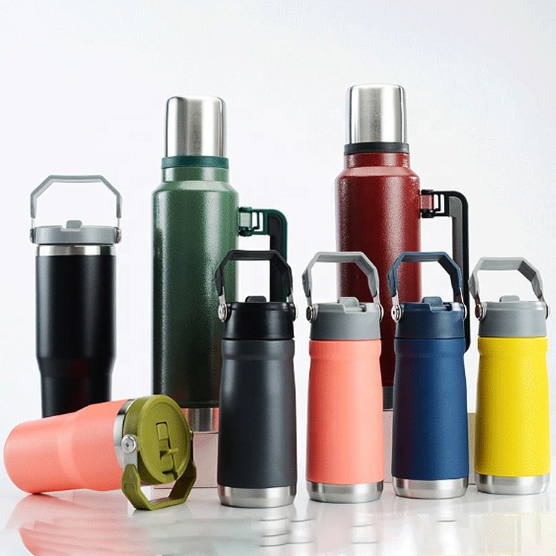 Wholesale Tumbler Thermos Beer Mug 500ML Stainless Steel Vacuum Coffee Mug Personalized 304 Insulated Thermal Ice Beverage Mug