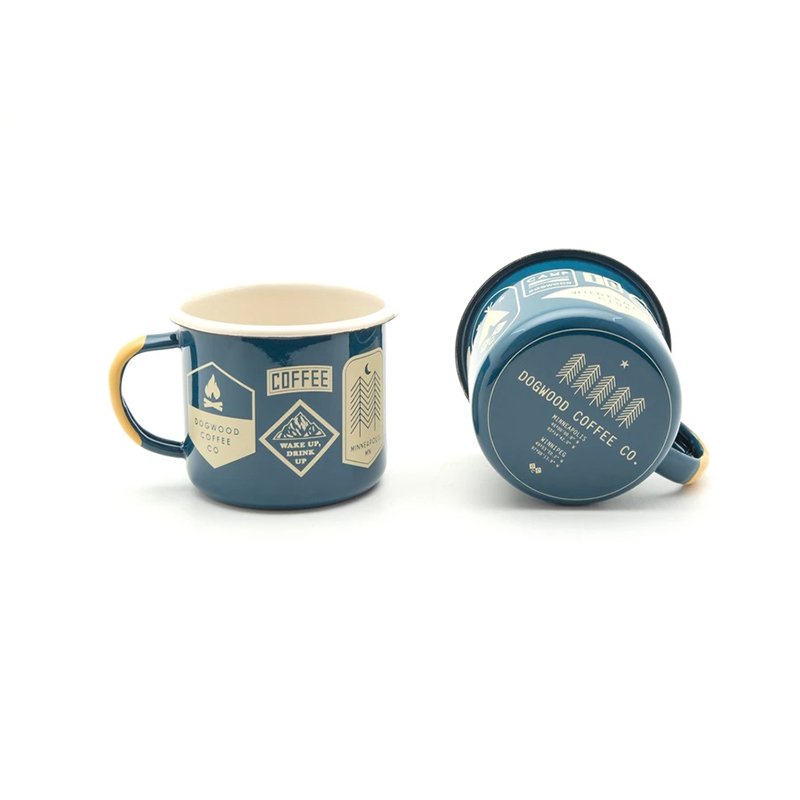Factory Direct Custom Logo Enamel Mug Coffee Mug Wholesale Enamel Camping Mug
