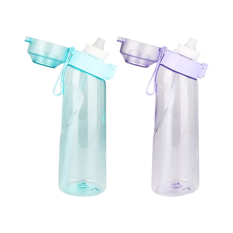 New Design Flavoring Custom Color Logo Scent Flavor Plastic air Water Bottle With Flavor Fruit Pod