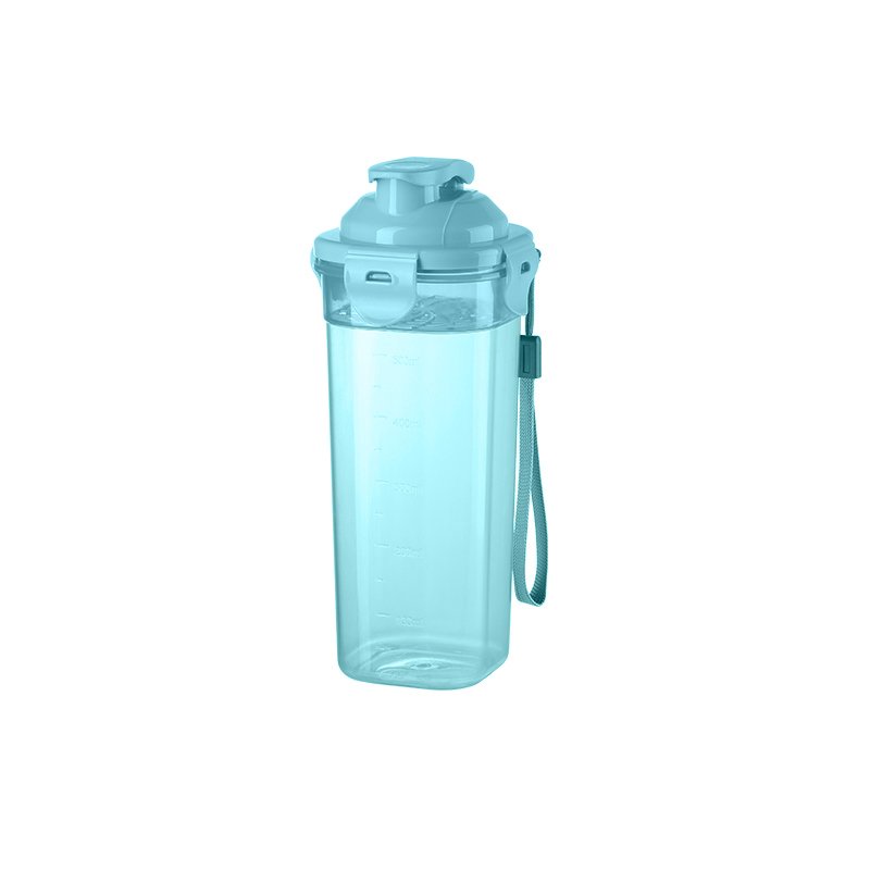 BPA FREE square 500ml plastic kids drinking bottle water bottle