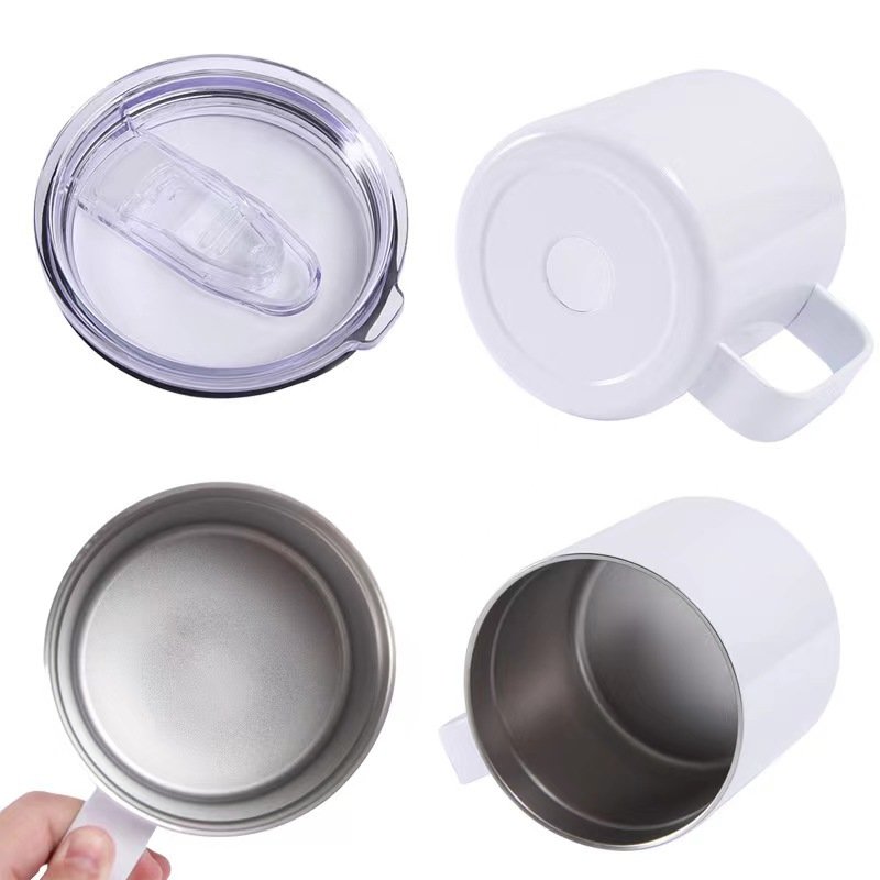 Manufacturer Wholesale Price Oem Vacuum Insulated Outdoor Stainless Steel Travel Coffee Mugs With Handgrip
