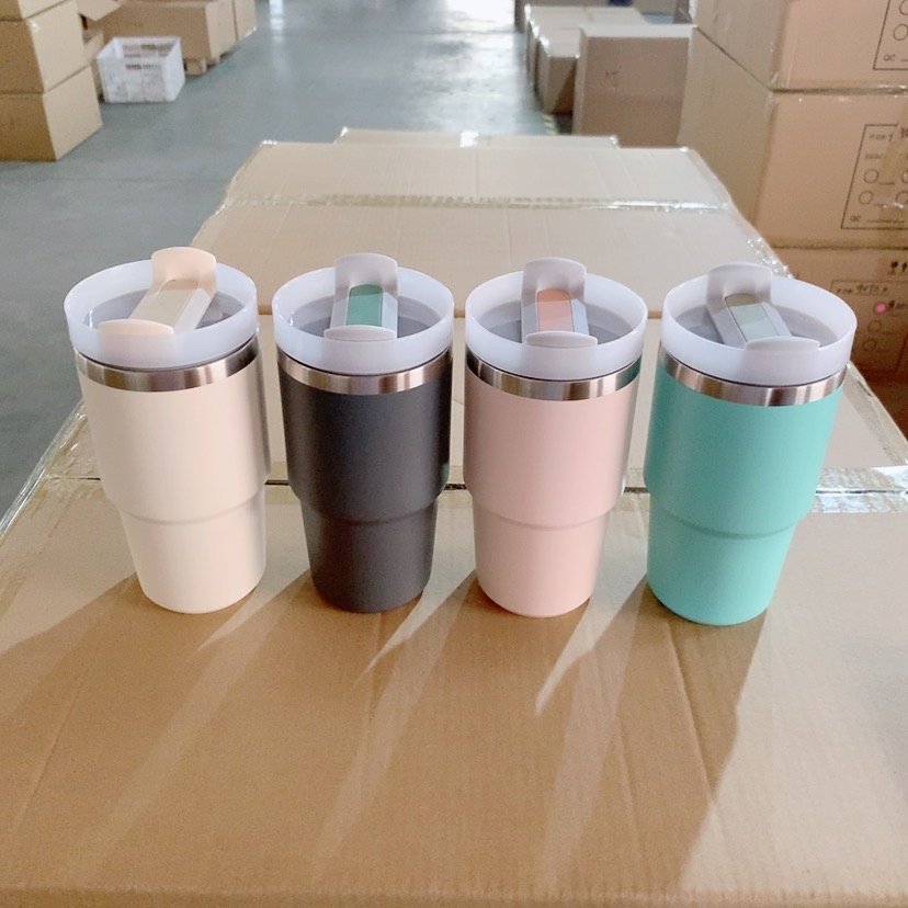 20oz Car Tumbler with Lid Stainless Steel Vacuum Insulated Double Wall Travel Mug Durable Thermal Cup
