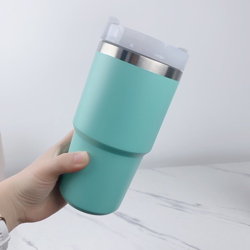 20oz Car Tumbler with Lid Stainless Steel Vacuum Insulated Double Wall Travel Mug Durable Thermal Cup