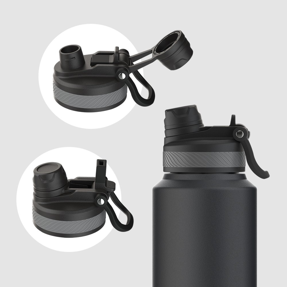New Arrival 32oz Stainless Steel Vacuum Insulated Water Bottle Optional Lids Customized Color Logo Wholesale
