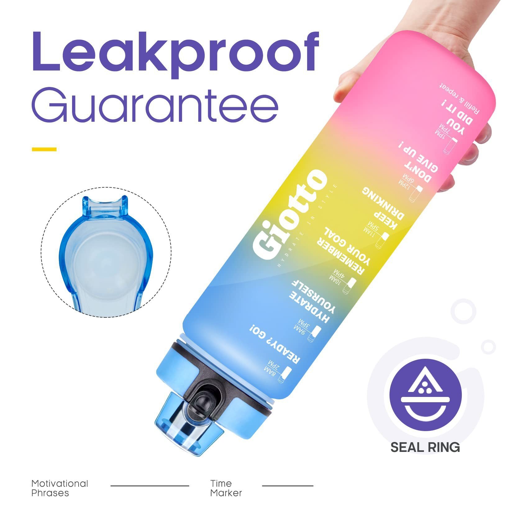 Wholesale Price Gym Accessories For Women Running Water Bottle Plastic Water Bottle Bike Water Bottle