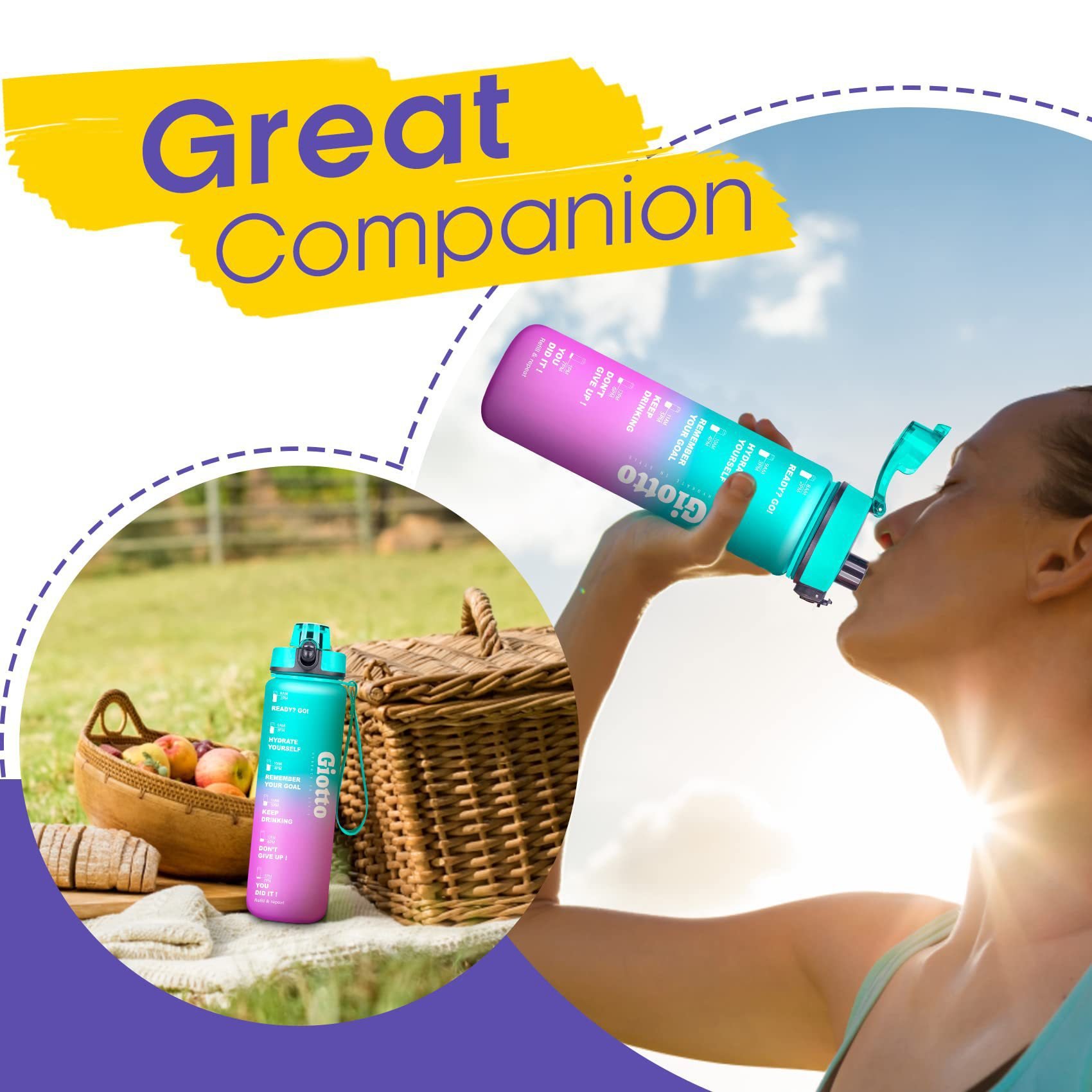 Wholesale Price Gym Accessories For Women Running Water Bottle Plastic Water Bottle Bike Water Bottle