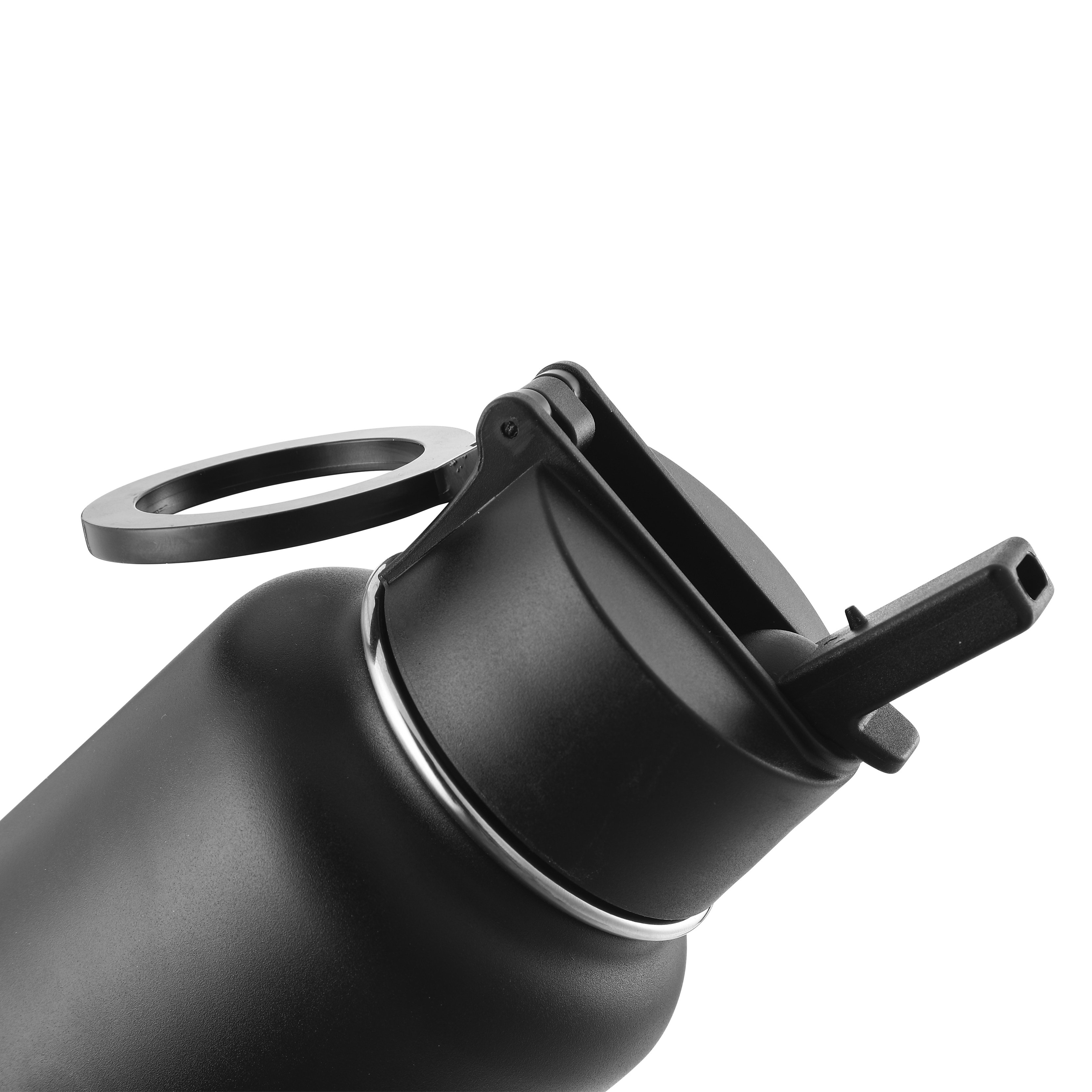 Sports Water Bottle 24oz Magnetic Stainless Steel Gym Bottles Double Walled magnetic ferrofluid liquid water in bottle display