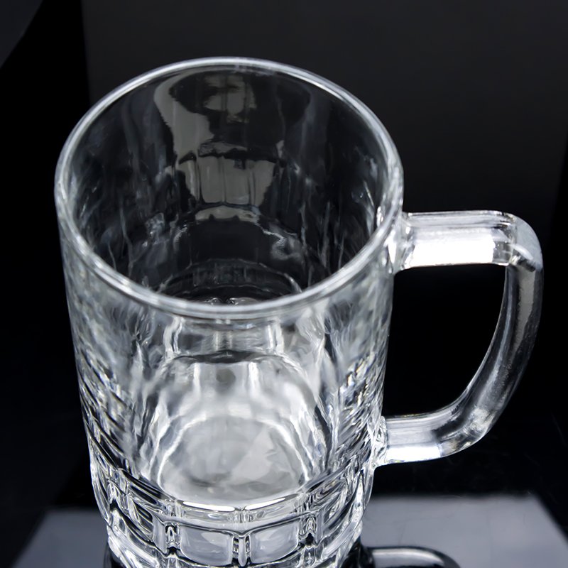 Popular Top Quality Wholesale Clear Sublimation Custom Logo Beer Mugs Glass 16 oz
