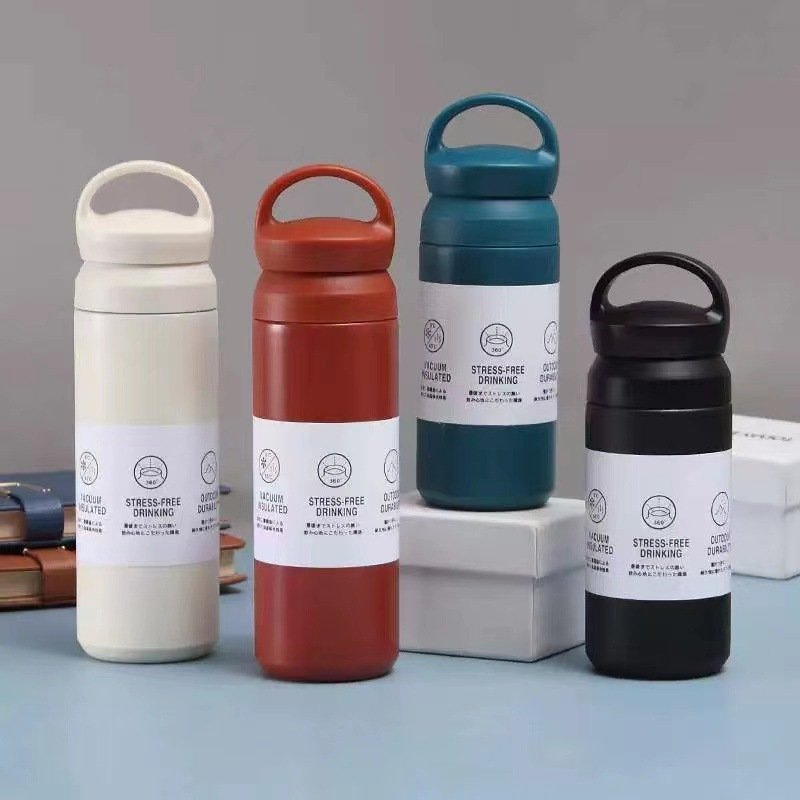 350ml 500ml Japan Style Insulated Termos Tumbler Stainless Keep Cold/Hot Thermoses Water Bottle Vacuum Travel Coffee Tumbler Mug