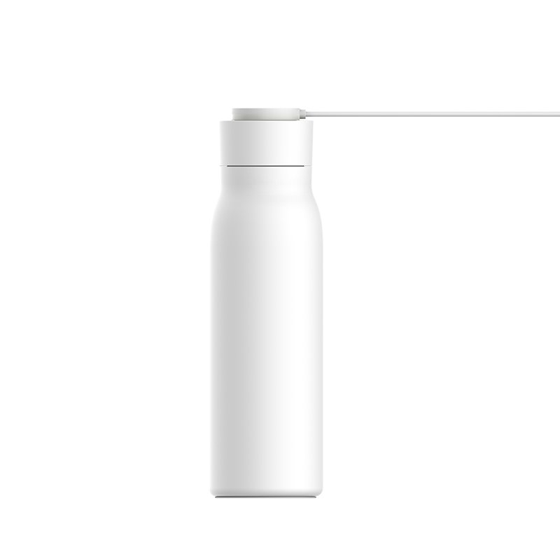 Wholesale Double Wall Drinking Water Smart Reminder Thermos Water Bottle With Temperature Measure