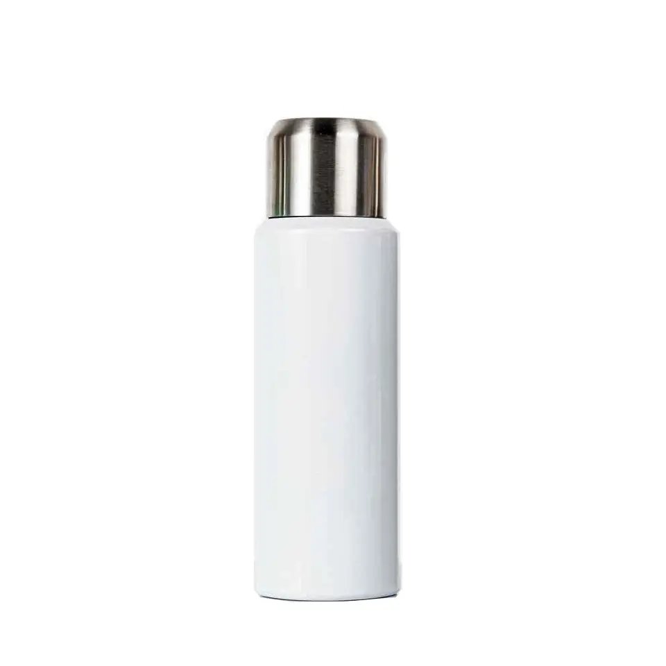Custom Logo Double Wall inner 316 Insulated Sports Vacuum Stainless Steel Water Bottle with infuser and cup