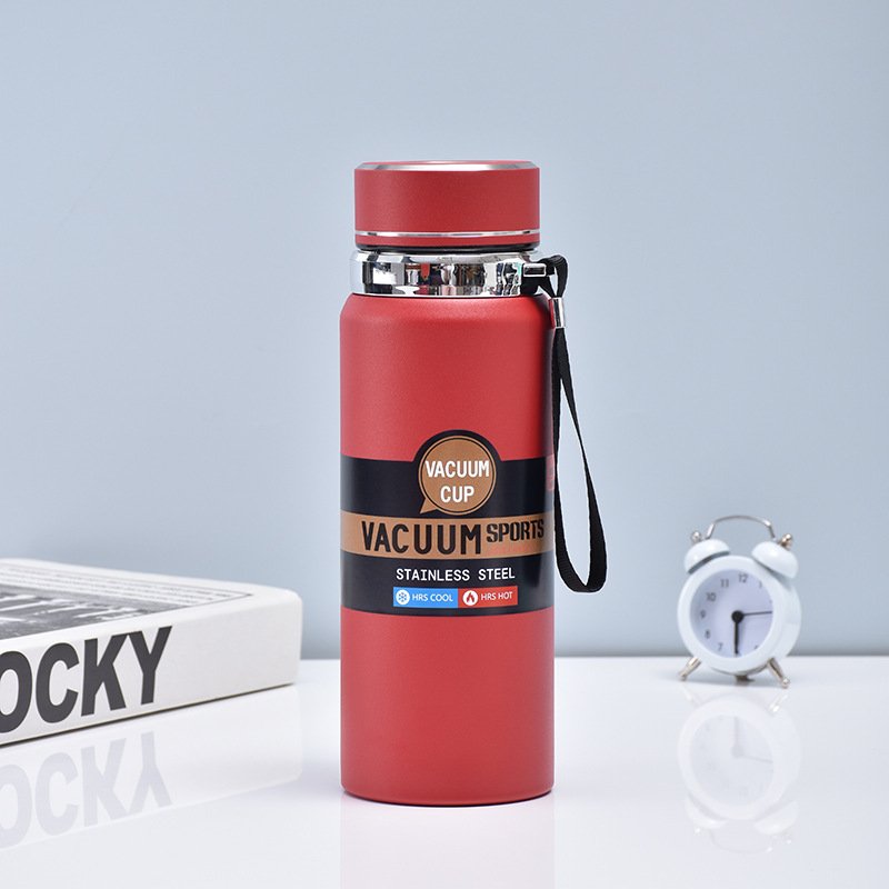 Custom 1000ML Large Capacity 316 Stainless Steel Vacuum Flask Sports Style Water Bottle Thermos