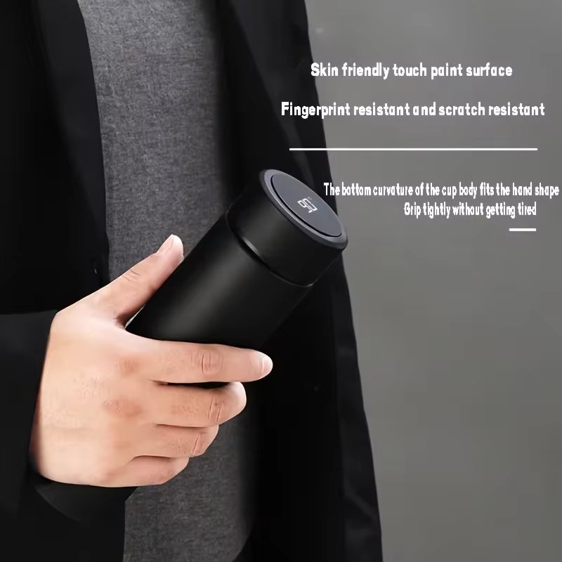500ML Thermal Water Bottle Temperature Display Thermos Bottle Stainless Steel Tumbler Vacuum Flasks Thermos For Water Tea