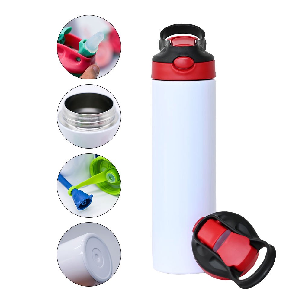 Wholesale bounce cup sippy cup kids tumblers stainless steel double wall 350ml 12oz sublimation kids water bottle