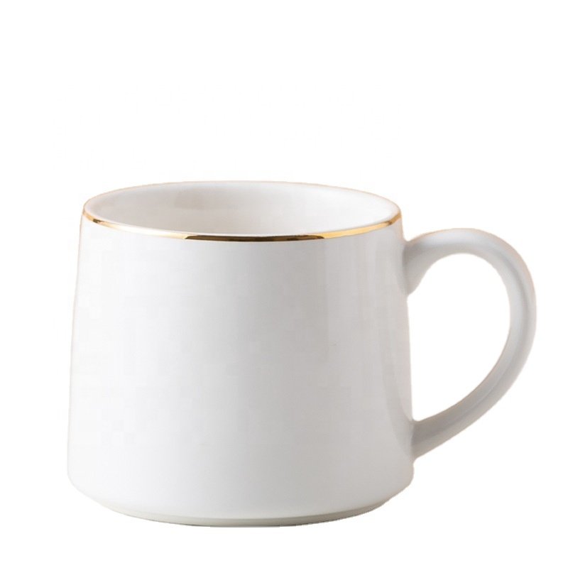 Low Price Inventory Clearance Glazed Color Ceramic Office Home Coffee Mugs White Pink Colorful Milk Cups