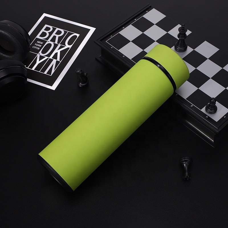 2021 wholesale custom 500ml camping insulated stainless steel water bottle vacuum flask thermo cups with filter