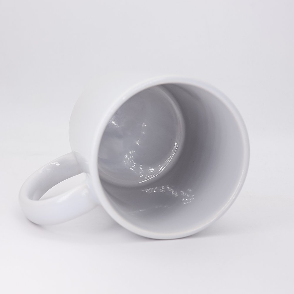 large stock custom logo reusable coffee porcelain mugs sublimation white blank ceramic 11oz in bulk wholesale