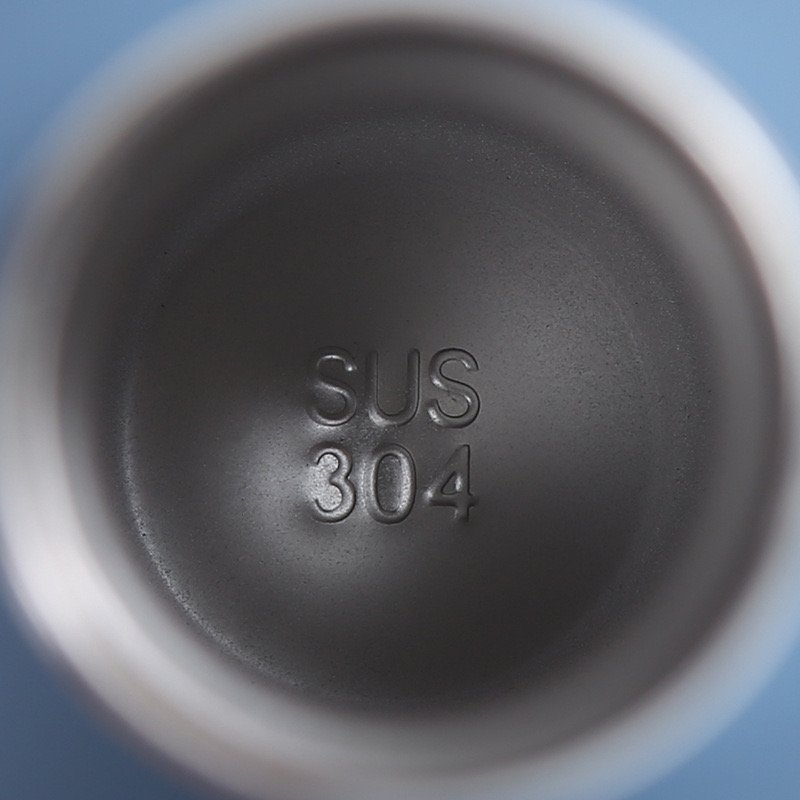 BPA Free Rubber Paint 500ml Double Wall Small Mouth Stainless Steel Sport Flask Water Bottle Insulated Vacuum Tumbler