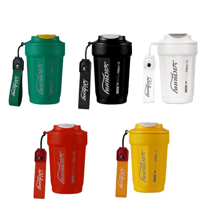 Travel Cute Luxury Insulated Tumbler Coffee Mug Cups Cartoon Mugs Stainless Steel Resin Coffee Tankard Double Wall Cola Mug