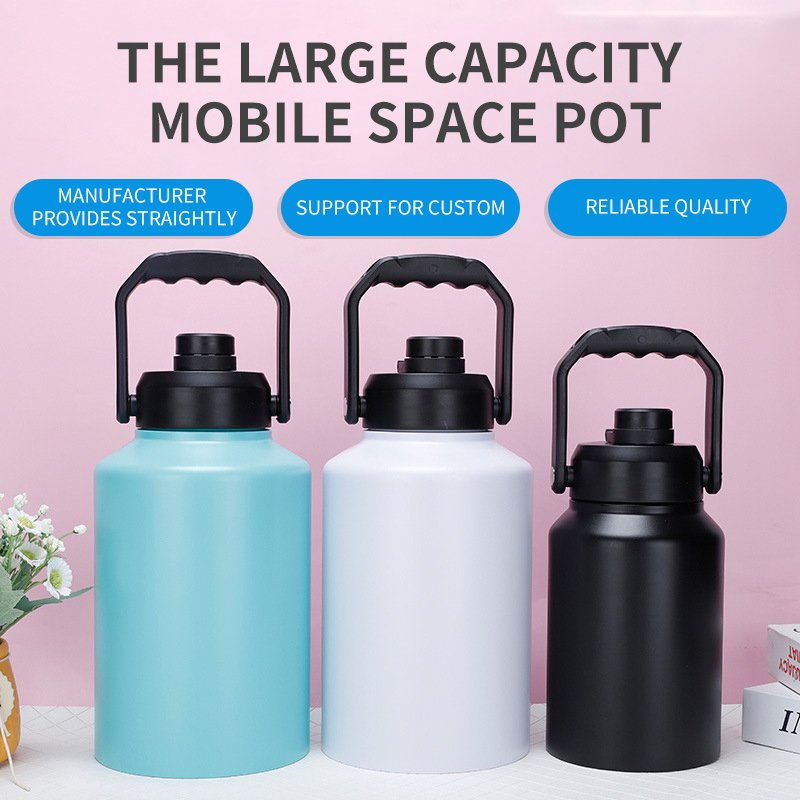 Christmas Gift Double Wall Vacuum Flask Insulated Stainless Steel Water Bottle 18oz 32oz 48oz 64oz 128oz