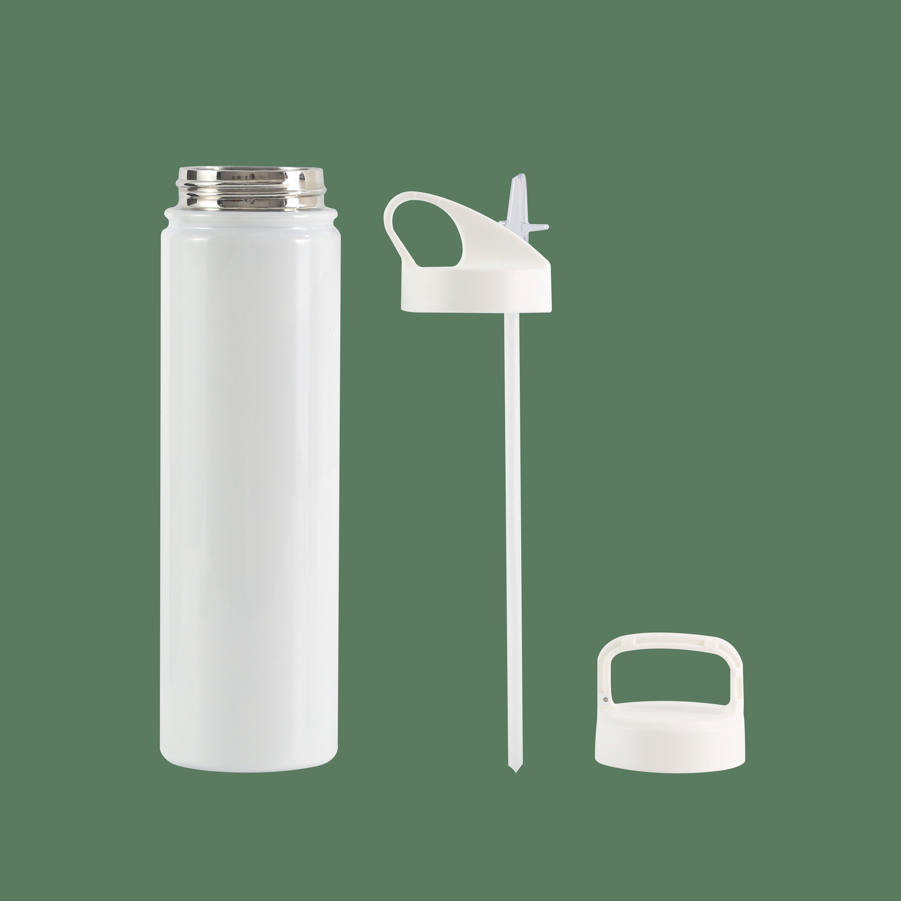 UK TV Show lovely double wall stainless steel insulated vacuum lovely island water bottle with straw lid