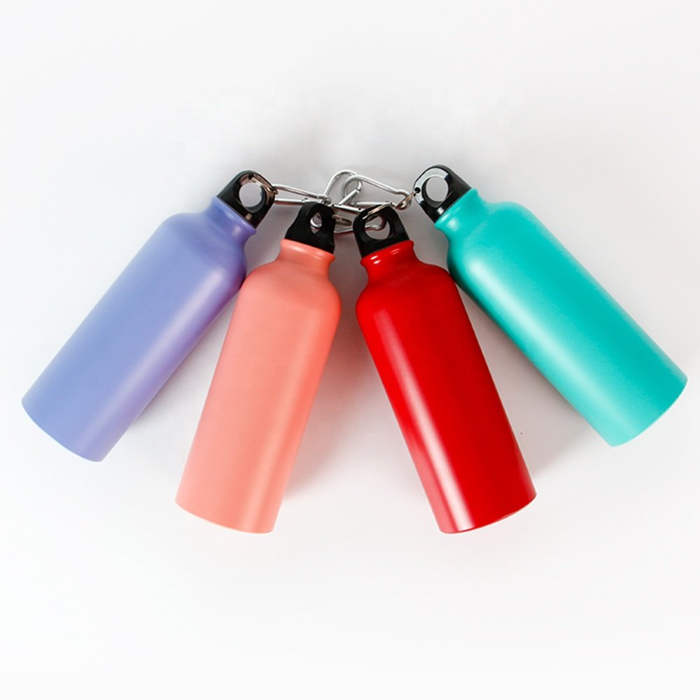 Wholesale color changing custom logo printing metal aluminum bike sublimation sports water bottle
