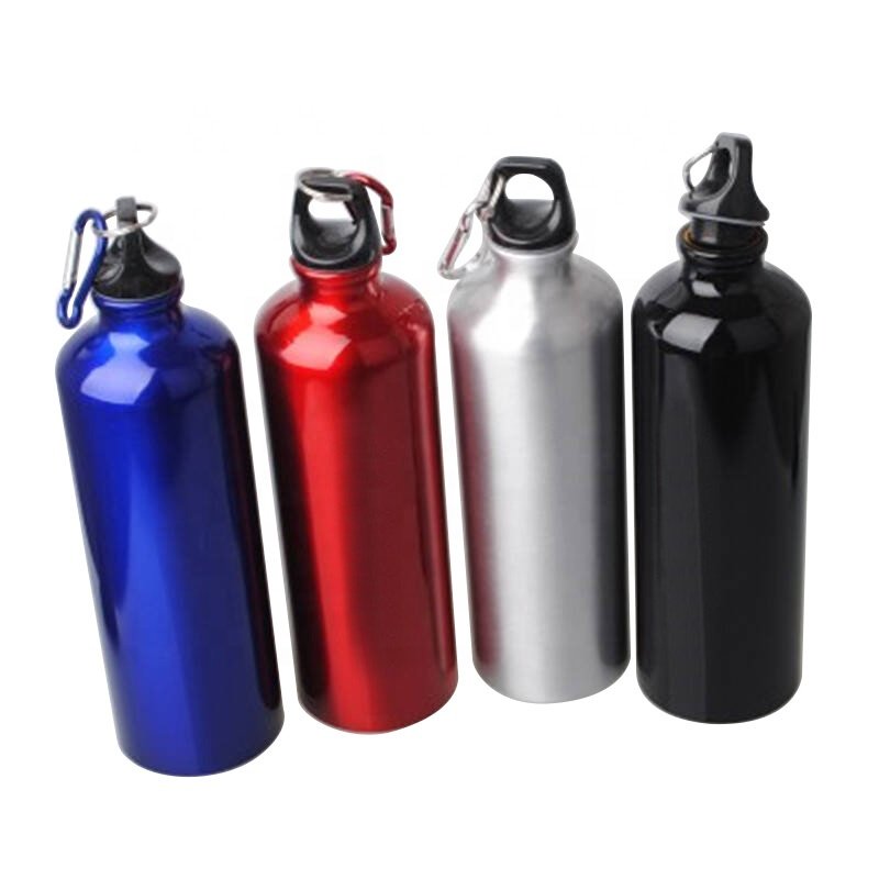 Wholesale color changing custom logo printing metal aluminum bike sublimation sports water bottle