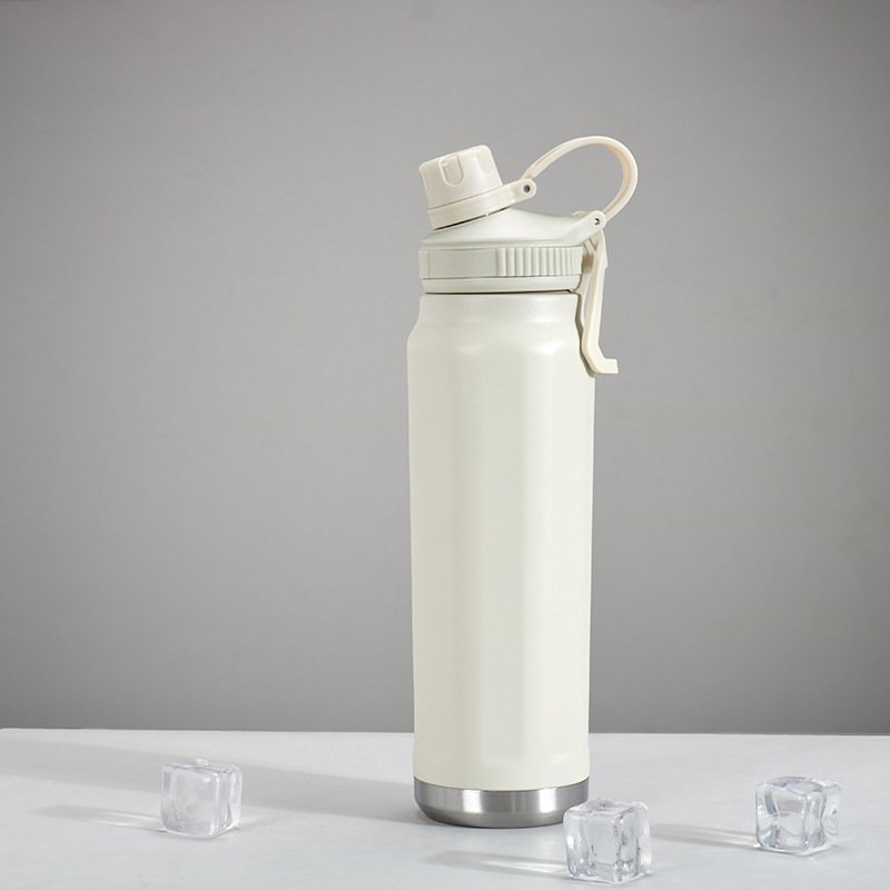 Stainless Steel Water Bottle Double Wall Insulated Water Flask 30oz Outdoor Flask Gym Sport Bottle Water