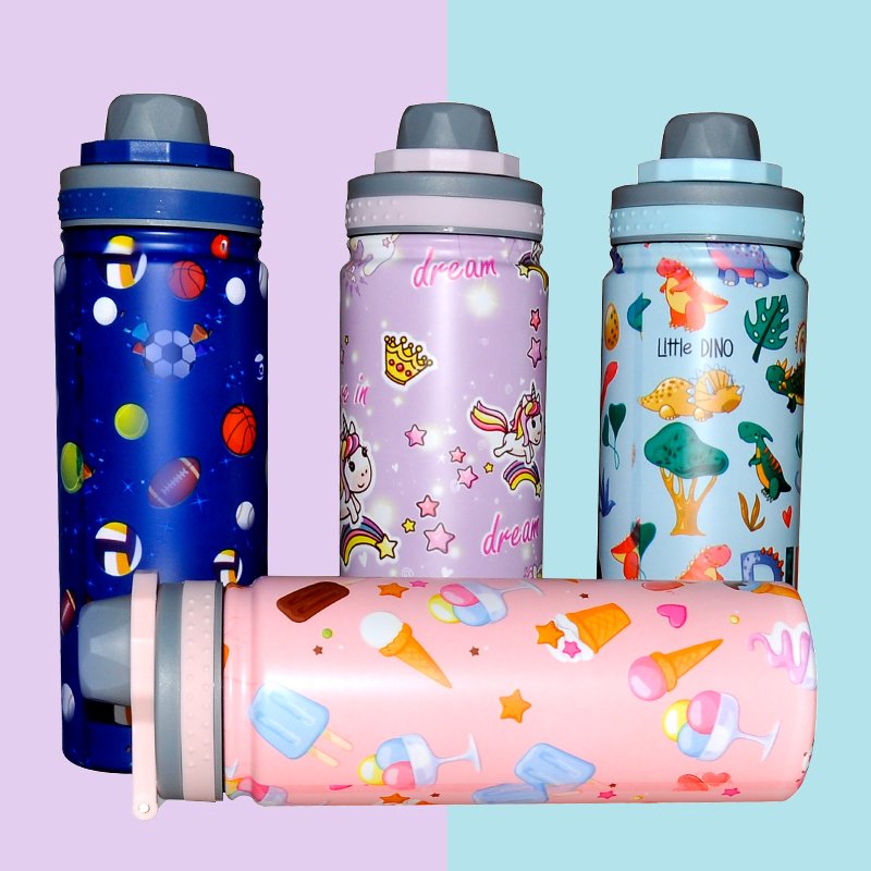New Design Water Bottle Drinking Children School Bpa Free Kids Drink School Cute Water Bottle