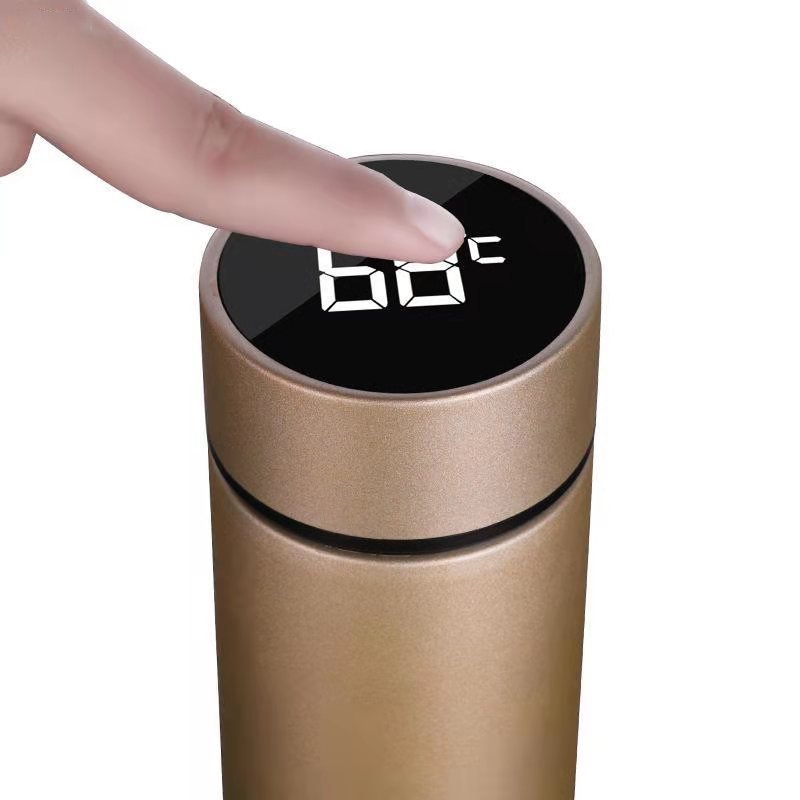 Logo custom Smart Water Bottle vacuum cup Vacuum Intelligent Water bottle flask Temperature Display mug with LED Touch Screen
